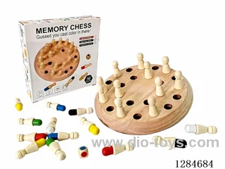Wooden Color Memory Game - Large