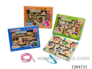 Wooden Mini Bead Maze - 4 Styles