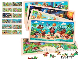 Wooden 72PCS Educational Puzzle