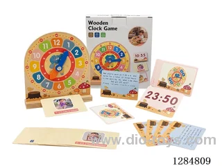 Wooden Digital Clock Teaching Aid