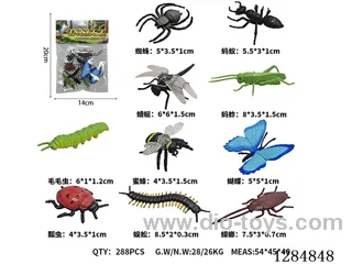 Small Solid Insects (10-Pack)