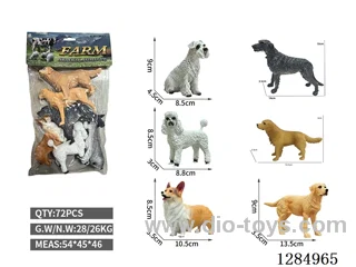 6PCS set of dogs