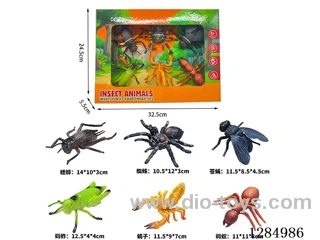 Large Insects 6 styles Display Box Set