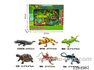 Large Reptiles 6 styles Display Box Set