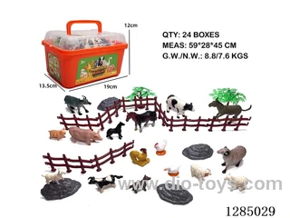 Farm Animals + Accessories 30-PCS Set