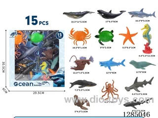 Sea Animals (15 Styles) Large Window Box Set