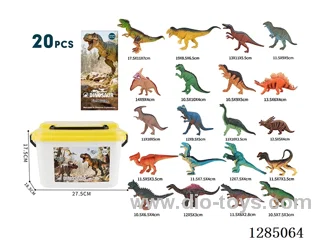 Dinosaur Models 20 styles Storage Box Set