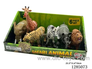 Wild Animals 6-Style Display Box Set