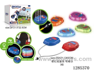 Stepping Stones W L/M + Water Spray Game (6 PCS)