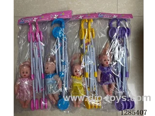 55CM Stroller with Doll