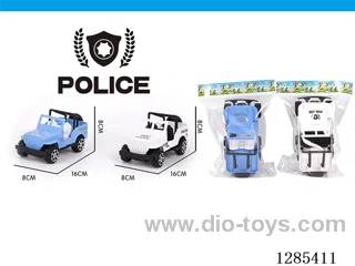 Inertia Jeep Police Car