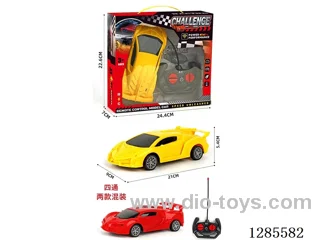 (battery Not Included) 4ch RC Race Car 2 mixed