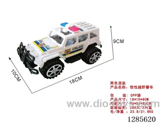 Inertia Off-Road Police Car