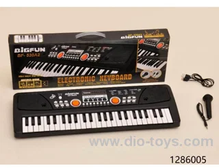 Electronic organ in color box
