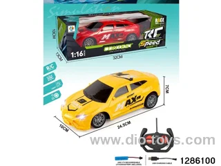 1:16remote car include battery in window box