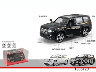 1:32 pull back alloy car with light/music，include 3*AG3