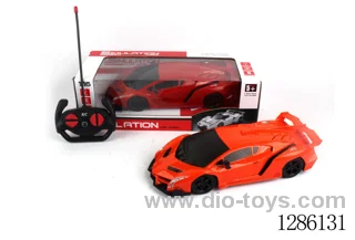 1:16 Lamborghini 4-wheel (without battery) with red and orange lights