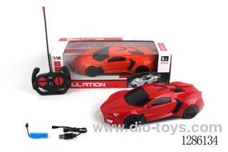 1:16 Leekin 4 model (with battery included) with red and orange lights. (Battery included) with USB charging cable