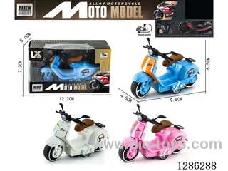 1:18 pull back alloy motorcycles