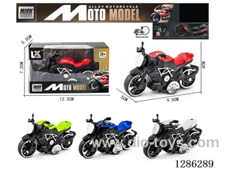 1:18 pull back alloy motorcycles