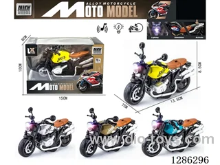 1:14 pull back alloy motorcycles （W L/M）
