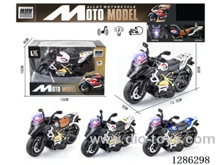 1:14 pull back alloy motorcycles （W L/M）