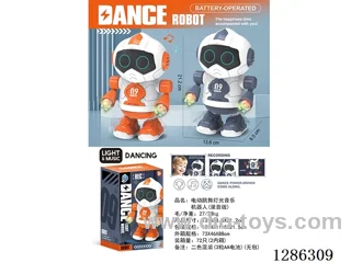 B/O dancing robot W L/M(Recording Version) 2 colors not included battery