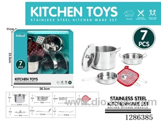 7PCS Stainless Steel Tableware Set