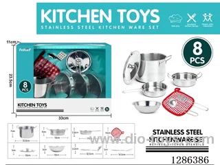 8PCS Stainless Steel Tableware Set