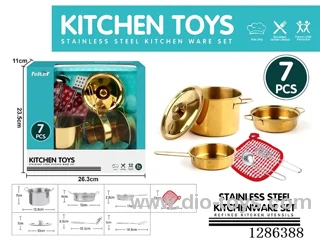 7PCS Stainless Steel Tableware Set