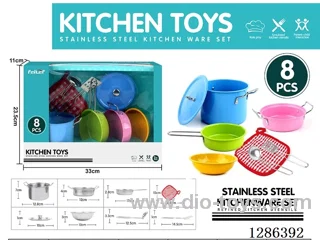 8PCS Stainless Steel Tableware Set
