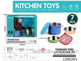 7PCS Stainless Steel Tableware Set