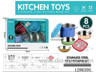 8PCS Stainless Steel Tableware Set