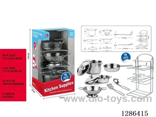 9PCS Stainless Steel Tableware Set