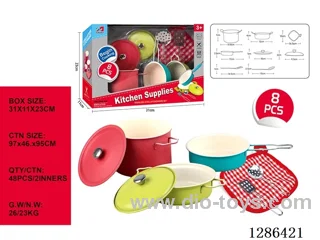 8PCS Stainless Steel Tableware Set