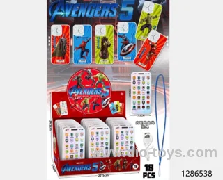 18pcs Touchscreen multi-functional early education mobile phone