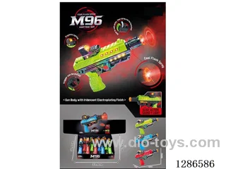B/O gun with light/spray (M96)9PCS