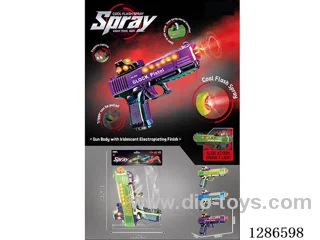 B/O gun with light/spray (Glock)