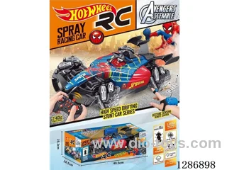 RC Stunt F1 Car with spray(Dual Remote Control)