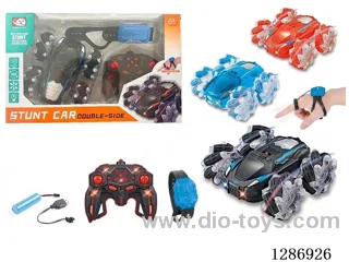 2.4G 11ch Dual-Remote RC Stunt car with music(Battery included)