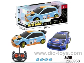 27MHZ 4ch rc car with light not included battery