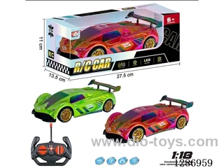 27MHZ 4ch rc car with light not included battery