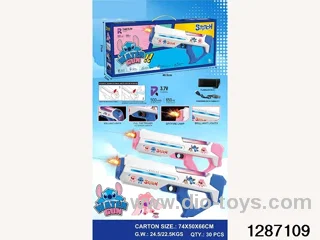 Electric Light Fire Spraying Water Gun