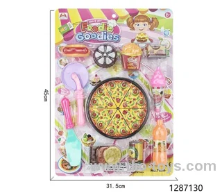 Food set in blister card