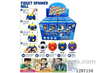 Finger Spinner (Stress-Relief Spinner) With Lights (24 PCS)