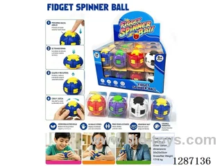 Finger Spinner (Stress-Relief Spinner) With Lights (24 PCS)