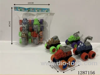inertia car 4PCS 4 styles