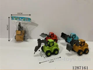 pull back car 4 colors/styles