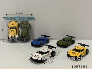 pull back car 2PCS 4 colors