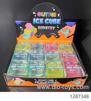 5cm 1.97inch Ice Cube Squishy Fidget Toy